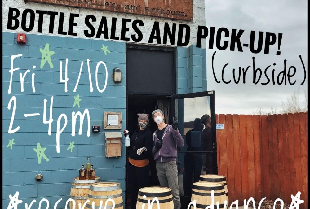 Bottle Sales this Friday 4/10/20